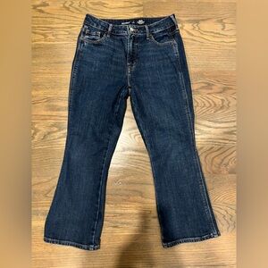 Old Navy High-Waisted 90's Crop Flare Jeans, size 4P